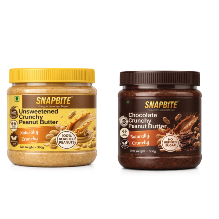 Chocolate crunchy peanut butter pack of 2 by Snapbite